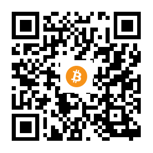 bitcoin:1APb4DBNEffya8nYs3c8KRBCqj49Z87X61 black Bitcoin QR code