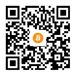 bitcoin:1APgBmGVNbSvmJqCwC4W9ZeK2Bjpi4XVSQ black Bitcoin QR code