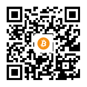 bitcoin:1AQ76d1v47Ba2gBt6agFqvJjBVx8qLw2St black Bitcoin QR code