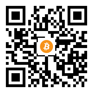 bitcoin:1AQYzaZQTgPMqYrYYdZLTCJens1RWdqSrb black Bitcoin QR code