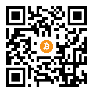 bitcoin:1ARWCREnmdKyHgNg2c9qih8UzRr4MMQEQS black Bitcoin QR code