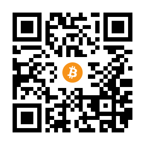 bitcoin:1AS2Us2bCxc82Tw6W4u1n8owEeFcmfksA3 black Bitcoin QR code