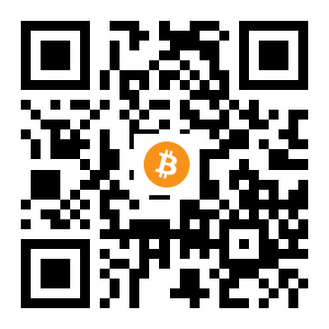 bitcoin:1ASAnTPQvykpfMtZSgxBHN3jkTY9rfiyKp black Bitcoin QR code
