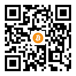 bitcoin:1ASbkwekE4V55oZ6BjsQwxwc3b5xtJ5gL8 black Bitcoin QR code