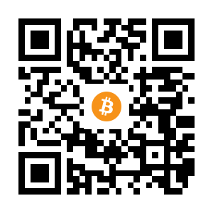 bitcoin:1AVddJE1G675p6bivzpgLXGGeQe8Qb2Z27 black Bitcoin QR code