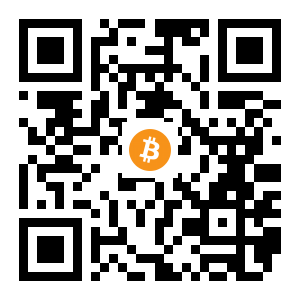 bitcoin:1AWNoMgGi8nU2aXJJNvr4hrQxSRHkjTuD2 black Bitcoin QR code