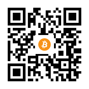 bitcoin:1AWdxqABYiDxcY1sxzPzEotvjFjq8NUY8Z black Bitcoin QR code