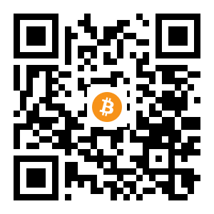 bitcoin:1AYYhUQNjDiAYMX7jC5oJNd4YsKxSifjDZ black Bitcoin QR code