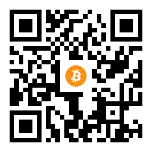 bitcoin:1AZBertobqRvmAudYAnRoZNYYdN5gyjEHK black Bitcoin QR code