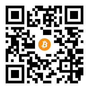 bitcoin:1AZqNWohtRH3FzNuVewD1Ckwr2QfGmNEGN black Bitcoin QR code