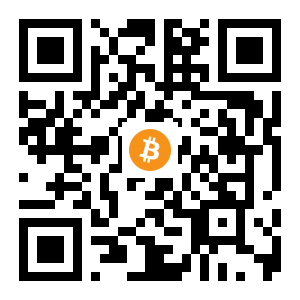 bitcoin:1AbqjYiRBmj2n8hoHtP6o2JRnJMxARhcJH black Bitcoin QR code