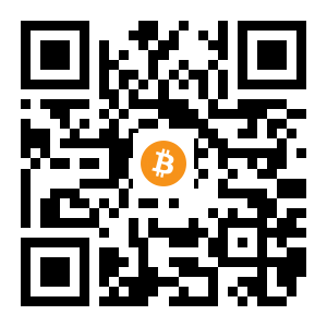 bitcoin:1Acop9Sb8X6Z77ne4MnsYQqSCDJT8kK8wc black Bitcoin QR code