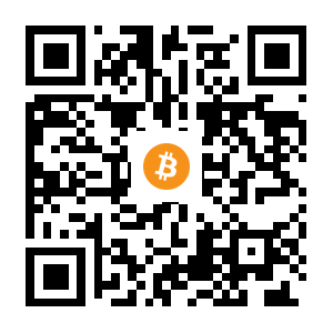 bitcoin:1Adr6BrJFoWQDpfRKGzxUCtuEvncsuLdLq black Bitcoin QR code