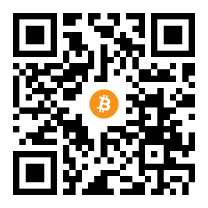 bitcoin:1AeSYz8GLRoGkqjPo6Amqhig3SdZApYbvi black Bitcoin QR code