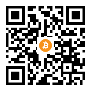bitcoin:1AeXFmx4JYuhvcMsTTYNTmgjoHEoMbytJf black Bitcoin QR code