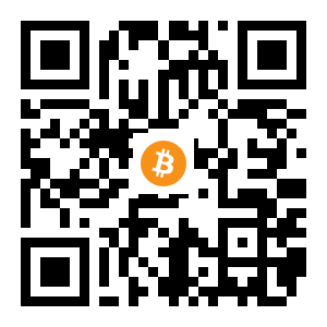 bitcoin:1AfxMU3W4qFPsF6fe7ju7HQHVV1yuLzWvq black Bitcoin QR code
