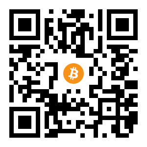 bitcoin:1Ag4QQYTWBtJtUQiSahXSZNZoqWYVe1JzN black Bitcoin QR code