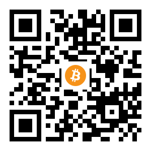 bitcoin:1Ag9iU7R8MFFXro4Bw5D3fhBCxHtYWv4rt black Bitcoin QR code