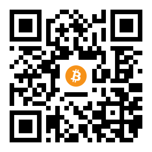 bitcoin:1AgwUCt6wiGMiGPpkJmxaoLko9BF3qHsV4 black Bitcoin QR code