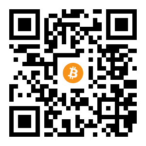 bitcoin:1AgwcLDsFBLTRzwNDBEyCVBYrvHbVqFw4R black Bitcoin QR code