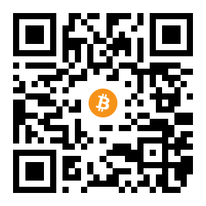 bitcoin:1Agxou9Cba15mCMk4S3JLmcjbuaaH8iwLA black Bitcoin QR code