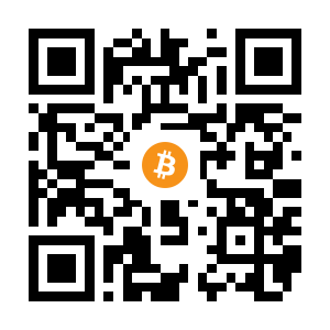 bitcoin:1AgxxEbMqBirqF58JJwEPAkp7e3A5gdfeD black Bitcoin QR code