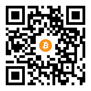 bitcoin:1AgyQtqQvSBEFSRkdwBMho7kaAKcvwQjHV black Bitcoin QR code