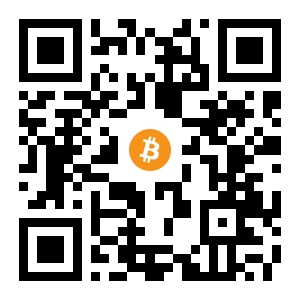 bitcoin:1AgzM8RsWL4uKiDq9MVjNmi33oNzK93E29 black Bitcoin QR code