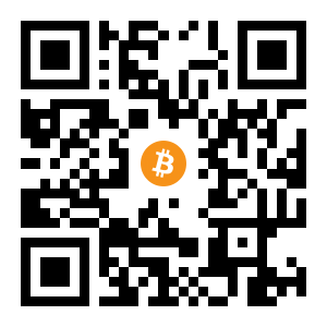 bitcoin:1Ah61esQMBrnhqCpfKGYih3yNz2iuPw4Lf black Bitcoin QR code