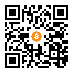 bitcoin:1AiZ3QS7Srpn9rcg7qtZCJz4o84gNPCWkA black Bitcoin QR code