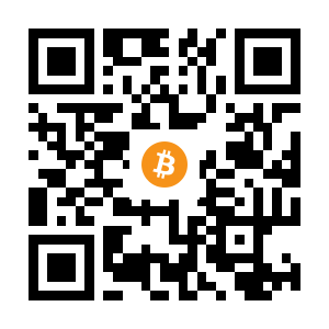 bitcoin:1AiiJ7uQ5YxYEY6kMPs9XXmsoA3seJ75V4 black Bitcoin QR code
