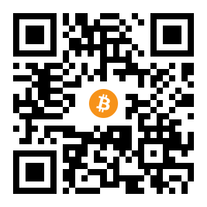 bitcoin:1AixHoiLZmcfdB1qHzciNdPkyVvjWDxmbW black Bitcoin QR code