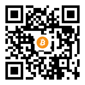 bitcoin:1AnBUzoSMuJiKVpK9bzGgHFGKvgfUX5Rzy black Bitcoin QR code