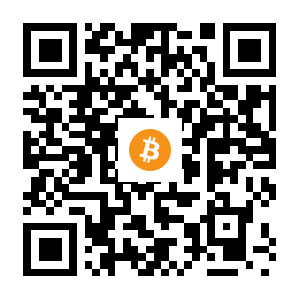 bitcoin:1AnJw9iNQRz39d4DQhPz4zyoSUgEenbkSr black Bitcoin QR code