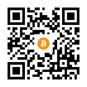 bitcoin:1AnSUmrmeizsB9wZbEp52shwVG7d4i84yW black Bitcoin QR code