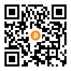 bitcoin:1AoiVMXWbm22v48vYMFQeEHYBfQ5QhJLKs black Bitcoin QR code