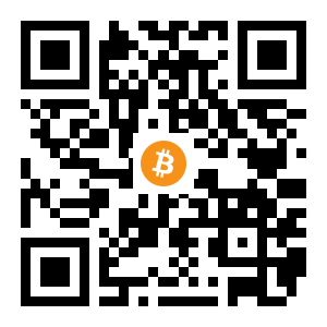 bitcoin:1Aqxz7VLiczUmWcMWpCEuq1iN7CQNRtjxG black Bitcoin QR code