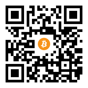 bitcoin:1Arskhpfg7R6Tmruj9goh6pBGYSJ2mnbyv black Bitcoin QR code