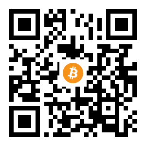 bitcoin:1As5MfnZUwaNiQ7SveUd9UMoeqV1epm9Ap black Bitcoin QR code