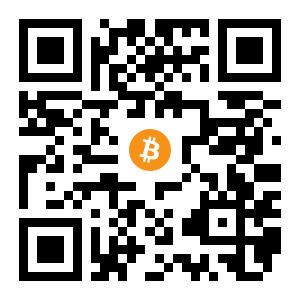 bitcoin:1AsFV9CtxtHua9ioobgPRF6icXXGK6kFH1 black Bitcoin QR code