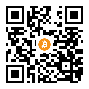 bitcoin:1AsQSh2BpWsBzQ1PjGZpJ9rmd91GxsGwdT black Bitcoin QR code