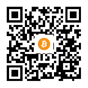 bitcoin:1AsbPD31Ha4BwePcqobGpd7X1E174NsRi8 black Bitcoin QR code