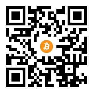 bitcoin:1AscmARdyyAeeT8peSXa1u7GGDSXFpm15P black Bitcoin QR code