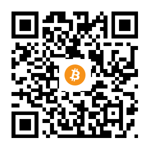 bitcoin:1AtHLaUAemPMkNxN9BUc62jhvctr4Dr1Q8 black Bitcoin QR code