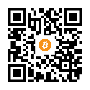 bitcoin:1Atz4fKRHfsYZ3XJLWjcd5JxxQtuk4TNty black Bitcoin QR code