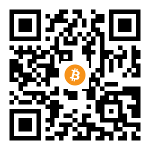 bitcoin:1AvMDL3mXqPgdCyaNwmWKaESqC9DmxyPA4 black Bitcoin QR code