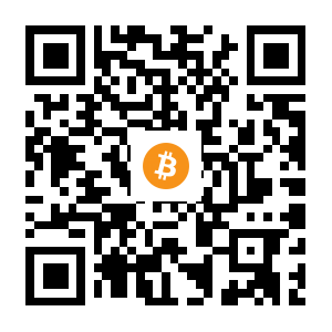 bitcoin:1Avg2QuqfKaweBAzRPDS4pKcZaH8KixpjF black Bitcoin QR code
