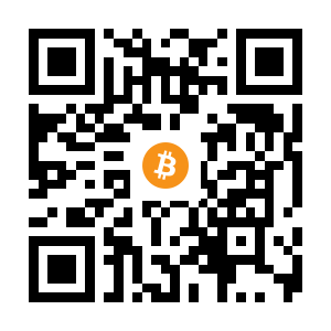 bitcoin:1Ax3jB2nhsTWXq3zsw6obm7FLw1nzcsrcR black Bitcoin QR code