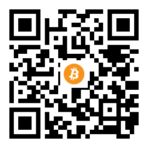 bitcoin:1AyqEyqvbcnfkTUoTotfMM2KgJcXLKT36w black Bitcoin QR code