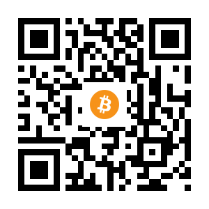 bitcoin:1AzfVFyhDkDMoQCkL7mwMSqn6eCJDZPRuw black Bitcoin QR code